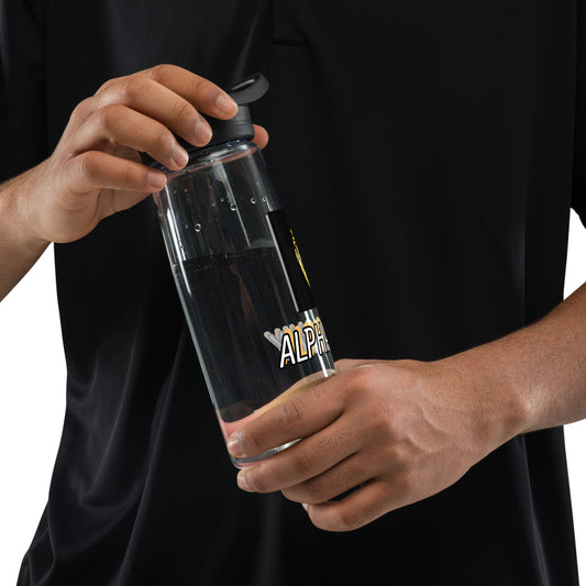 ALPHAS ONLY Sports water bottle